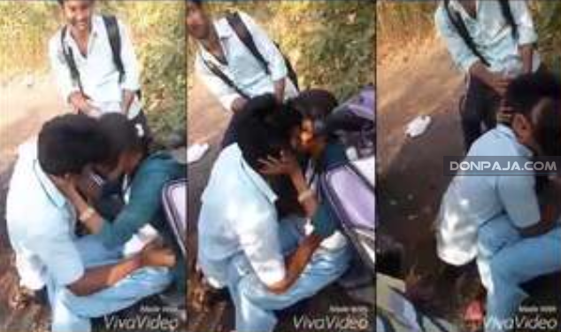 adolescentes de prepa se van de pinta y entre todos manosean a su compañera