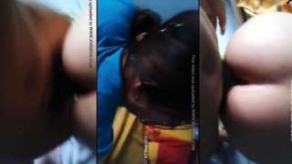 cogiendo a una jovencita mexicana culona en su propia cama