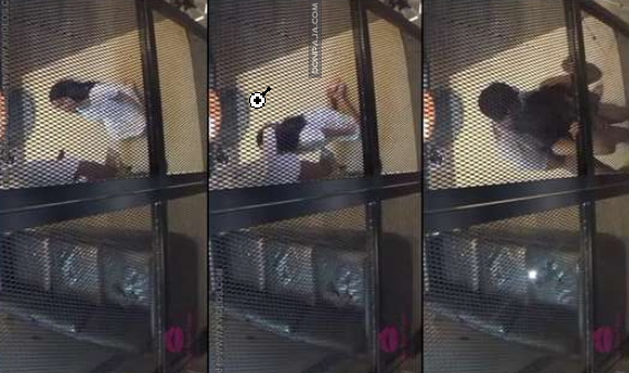 camara de seguridad graba a profesor de prepa cogiendo a una alumna