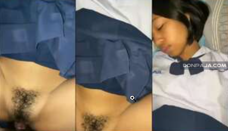 colegiala de prepa no queria que la grabara el novio mientras que la coge