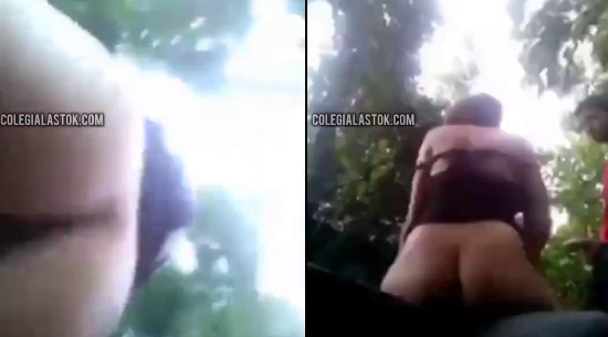 jovencita cachonda cogiendo con varios de sus compañeros