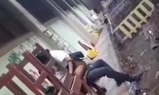 graban a alumnos de prepa cogiendo a escondidas