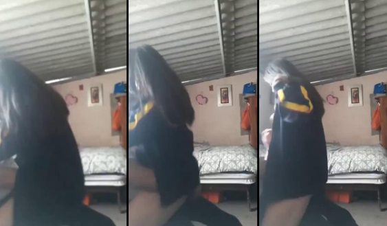 morrita colegiala aprovecha que sus padres no estan en casa y lleva al novio a coger