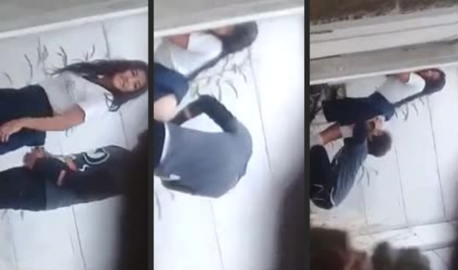 no se le para al novio pendejo y la morrita colegiala se queda con ganas de coger