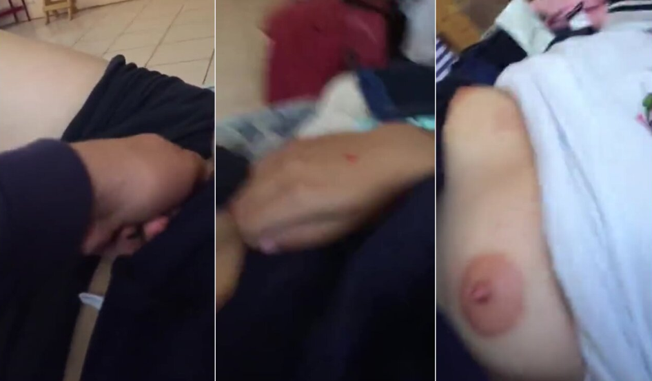 la morrita colegiala se deja manosear por su primo y se calienta y le enseñas las tetas