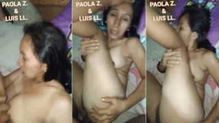 ya no aguanta mas…le dice la novia cuando se la meten al fondo