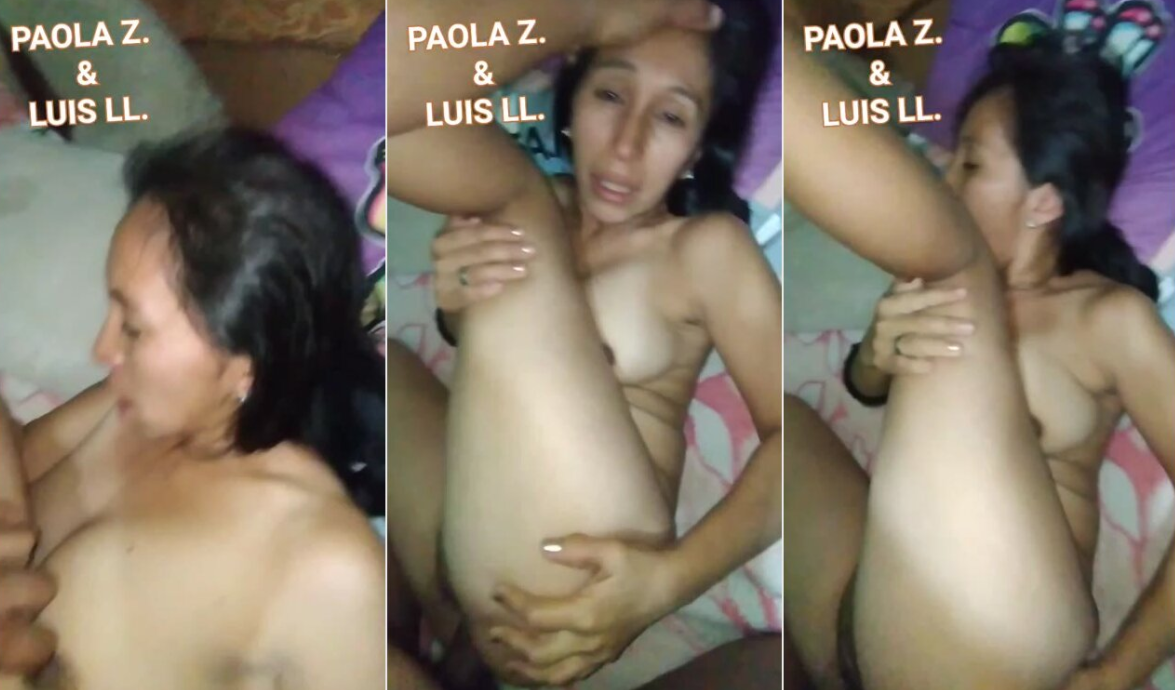 ya no aguanta mas…le dice la novia cuando se la meten al fondo