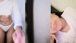 jovencita adolescente culona le enseña las tetas a sus compañeros del salon