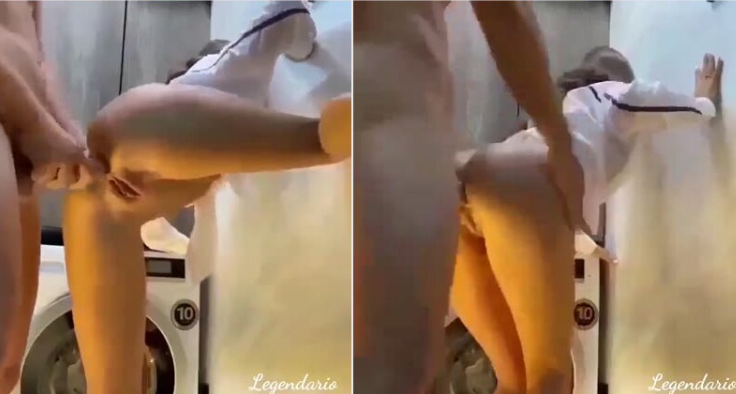 haciendole su primer anal a la jovencita que queria probar por el culo