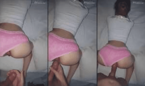 le hace el calzon de lado a su prima y se la coge en su cuarto