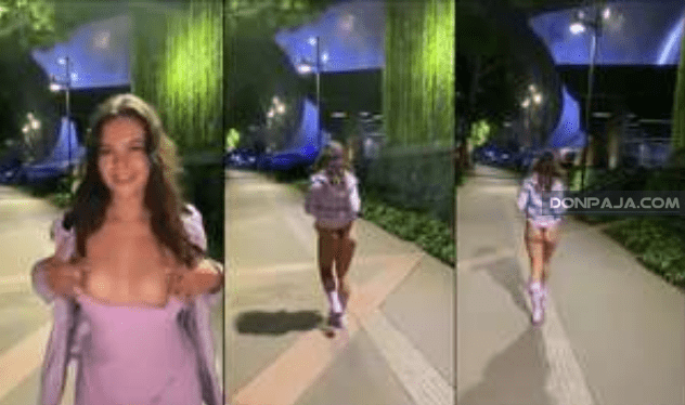 jovencita mexicana super puta sale a la calle enn tanga y enseñando las tetas