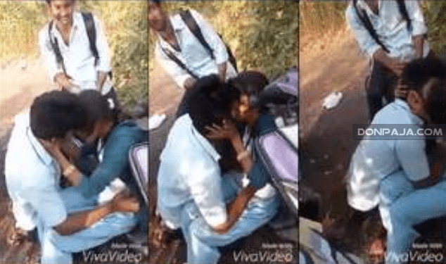 adolescentes de prepa se van de pinta y entre todos manosean a su compañera