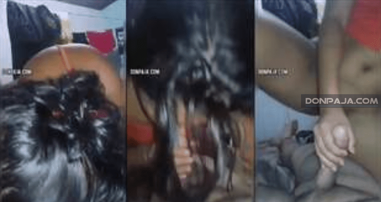 chavita hondureña se ensarta solita y deja que el novio le grabe la panocha