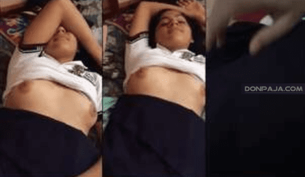 chavita colegiala se deja manosear por su compañero del colegio