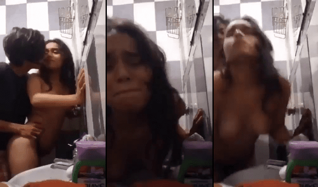 La morrita le dice al novio que la esta lastimando pero se la sigue cogiendo duro