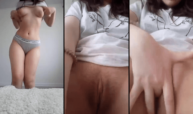 colegiala cachonda de prepa llega de la escuela a grabar un video porno