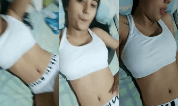 linda jovencita calenturienta sale del colegio para hacer un video caliente a sus amigos