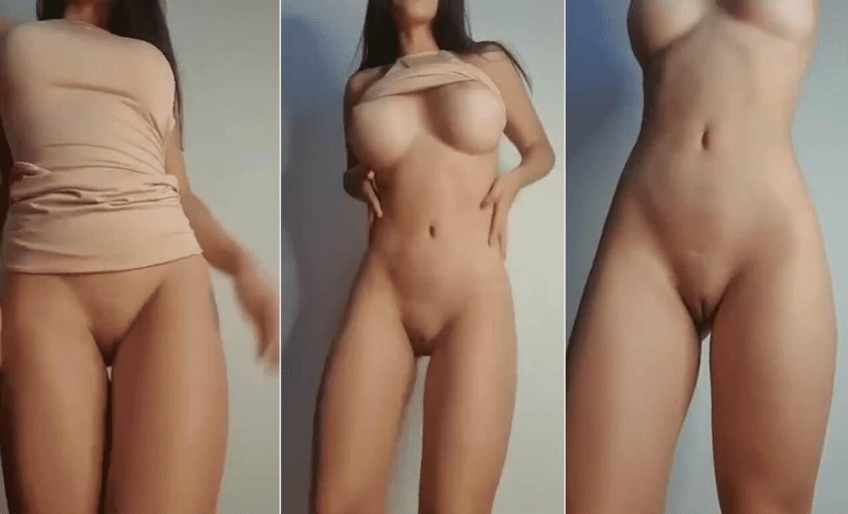 jovencita venezolana se quita el vestido y no traia nada puesto abajo y miren que rica se ve