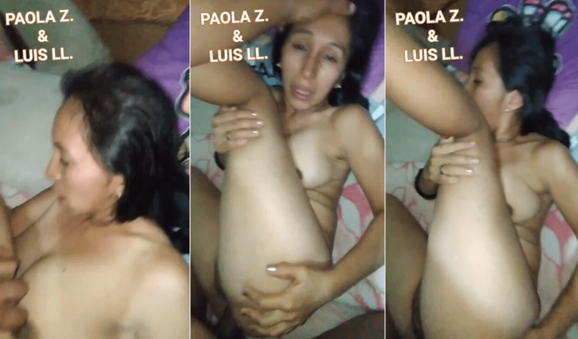 ya no aguanta mas…le dice la novia cuando se la meten al fondo