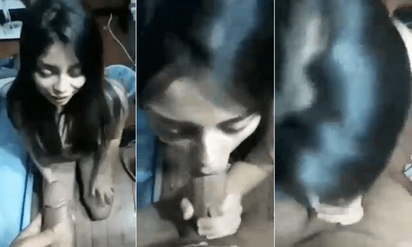 Dame lechita calientita amor…le dice la morrita jariosa cuando se la chupa