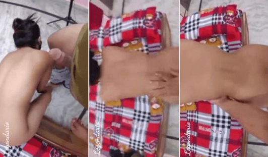 le dice a la chibola peruana que se ponga de perrito para que se la coja y ella obedece