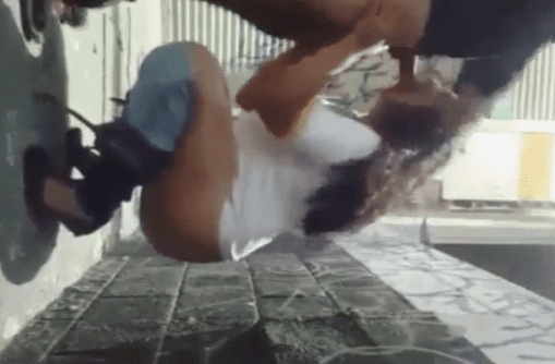 mexicana culona mamando en la calle