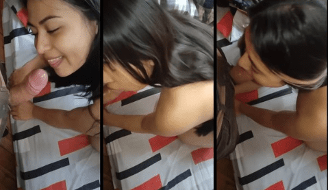 Miriam de Acapulco dando una rica mamada