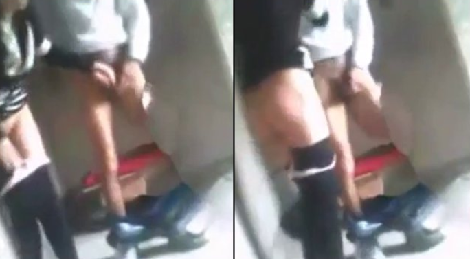 flaquita no aguanto tremenda polla