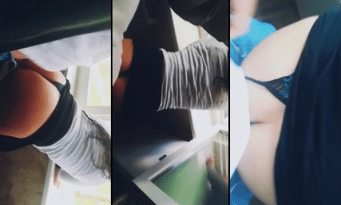 la novia quiere que le hagan la tanga de lado y la cojan